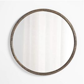 Natia Oak Wall Mirror