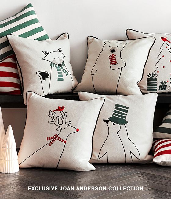 tis the season for festive pillows