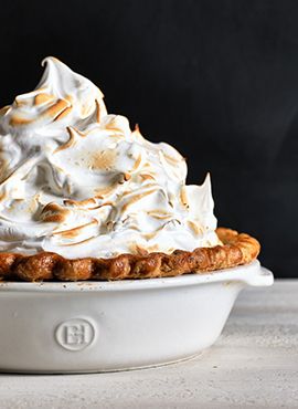 Pumpkin Pie with Toasted Meringue