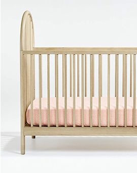 Canyon Spindle Wood Convertible Baby Crib