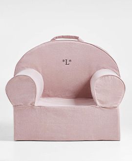 Large Lilac Mauve Kids Lounge Nod Chair