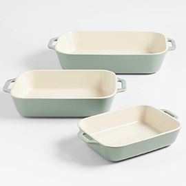 Staub Rectangular Baking Dishes, Set of 3