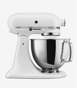 KitchenAid® Artisan® Series Matte White 5-Quart Stand Mixer