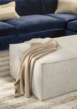 Fireside Upholstered Ottoman