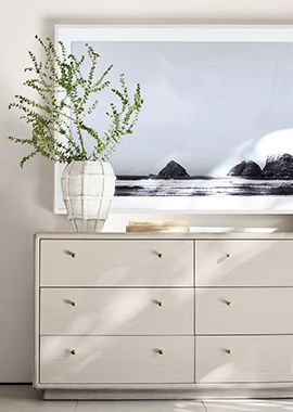 Lafayette Wood 6-Drawer Dresser