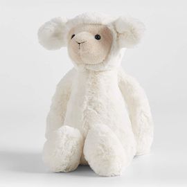 Jellycat® Medium Bashful Lamb Kids Stuffed Animal