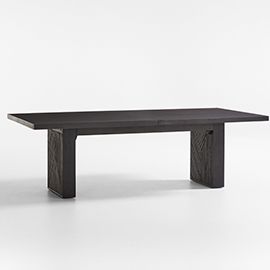 Dunewood Charcoal 65" Dining Table