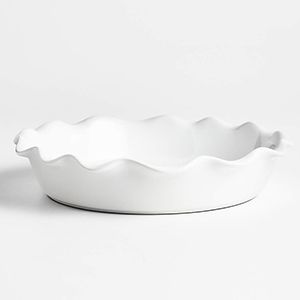 Ruffled Pie Dish