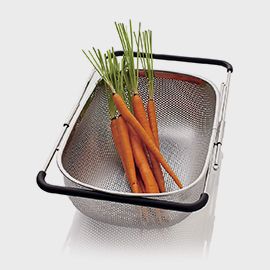 Over-the-Sink Mesh Colander