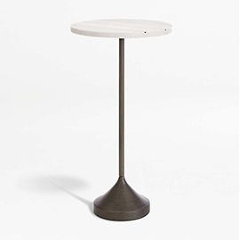 Prost Small Metal Round Drink Table