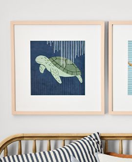 Sea Turtle Framed Wall Art Print