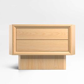 Gather Wood Charging Nightstand