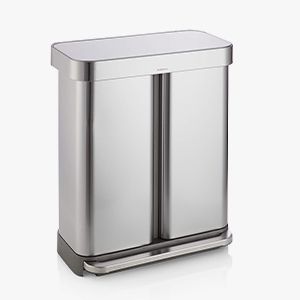 simplehuman Step Trash Can Recycler