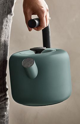 Fellow Clyde Electric Kettle in Smoke Green