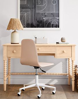 desks and desk chairs