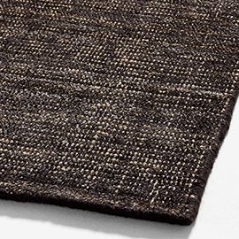 Whistler Jute Blend Charcoal Black Rug