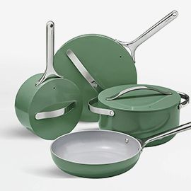 Caraway Home Sage Non-Stick Ceramic 7-Pc. Cookware Set