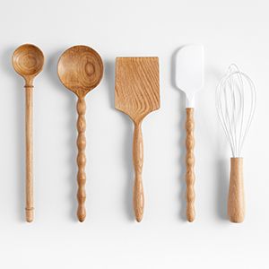 Arbor Oak Utensils by Laura Kim