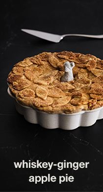 whiskey ginger apple pie