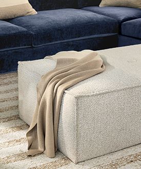 Fireside Rectangle Upholstered Ottoman