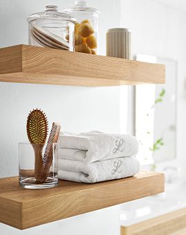 floating shelves