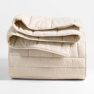 Organic heathered comforter