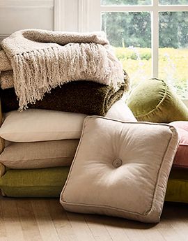 up to 60% off select pillows & throws