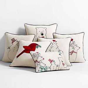 Joan Anderson Arctic Friends Throw Pillows