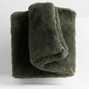 Faux Fur Throw Blanket