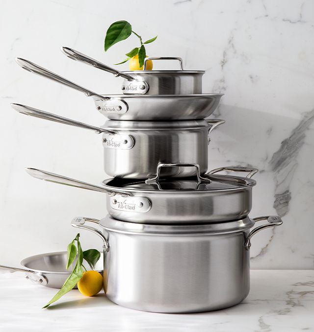 $100 off All-Clad® d5 10-piece cookware set‡