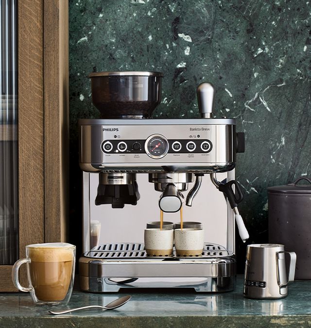 up to $150 off Philips® BaristaBrew Espresso Machines‡