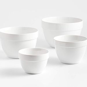 Aspen White Mixing and Serving Bowls