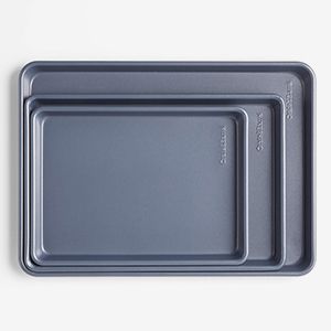 Crate & Barrel Baking Sheets, Set of 3