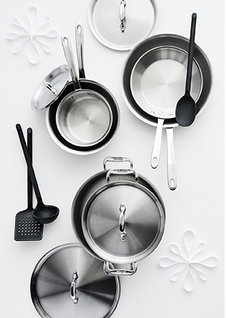 All-Clad® d3 10-Piece Cookware Set