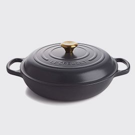 Le Creuset Signature 3.5-qt. Graphite Grey Braiser