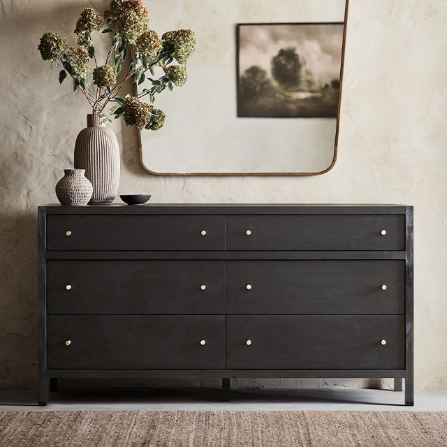 Keane solid wood dresser