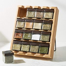 spice racks & jars