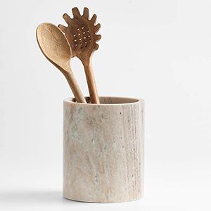 Tuscan Kitchen Marble Utensil Holder