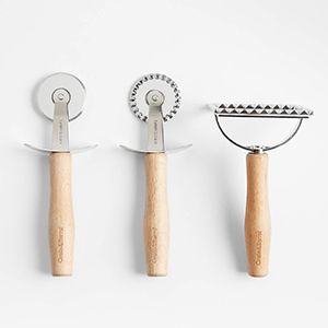 Beechwood Pasta Tools, Set of 3