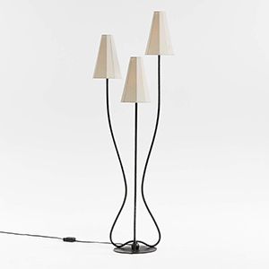 Nouveauté 3-Light Metal Floor Lamp by Athena Calderone