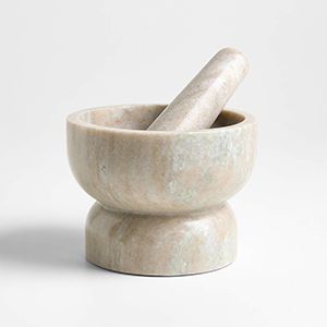 Tuscan Kitchen Marble Mortar and Pestle