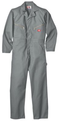 Mens Dickies Long Sleeve Coveralls Gray XXL 2XL NEW  