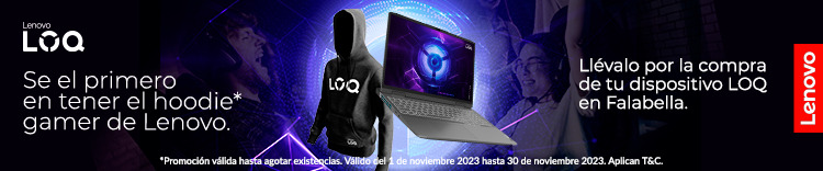 Promocion buso gamer Lenovo LOQ