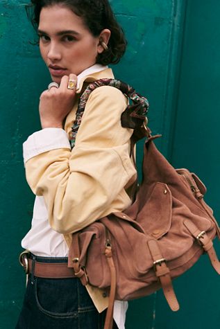 Palermo Suede Shoulder Bag