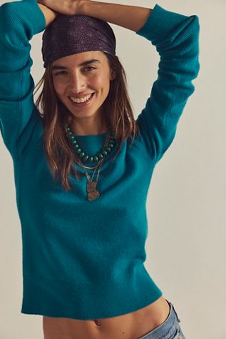 Malibu Cashmere Crewneck Sweater