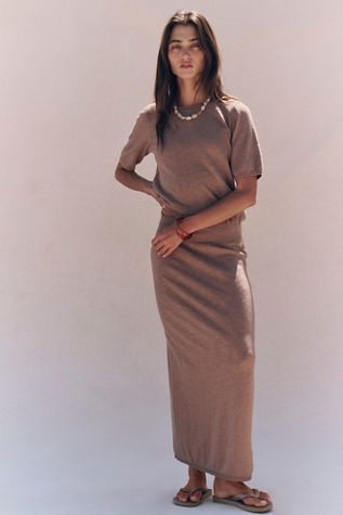 Isabella Cotton-Linen Skirt Set