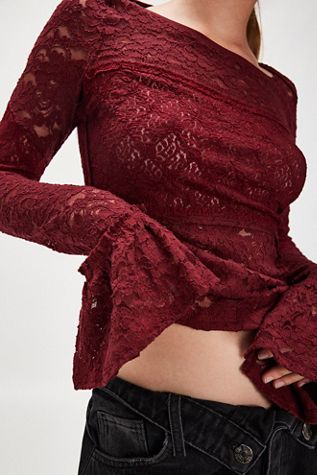 Lace Layering Long Sleeve