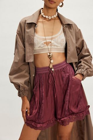 Evermore Satin Shorts