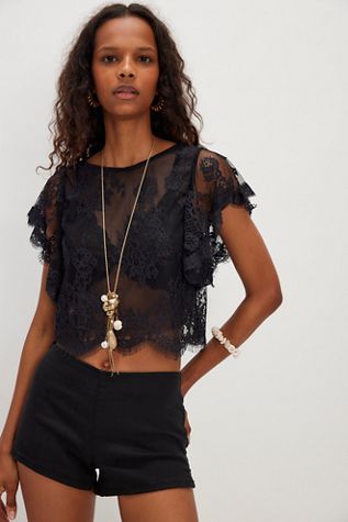 Lunar Ash Lace Top
