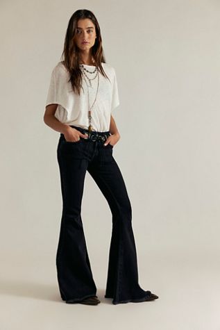 We The Free Emre Low-Rise Flare Jeans